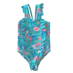Tommy‎ Bahama Toddler Flamingo Themed Swimsuit Size: 3T
